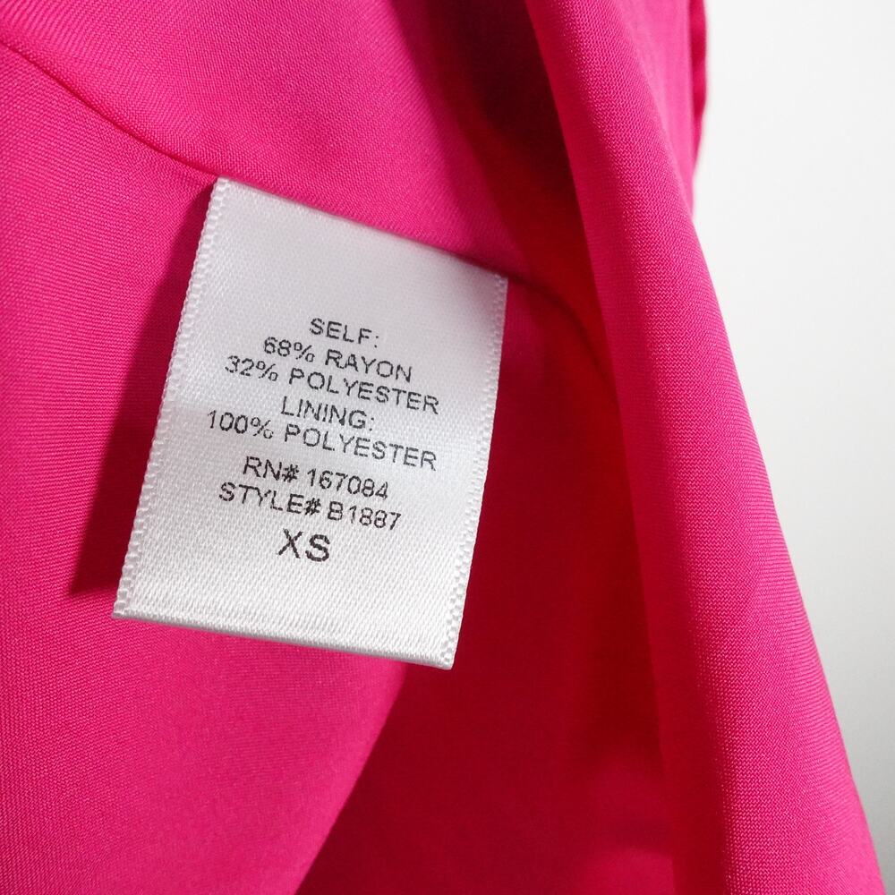 Tuckernuck Hot Pink Satin Square-Neck Midi Dress - Picture 7 of 11